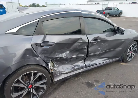 2018 Honda Civic Si z USA, uszkodzony, nr VIN 2HGFC1E50JH705360